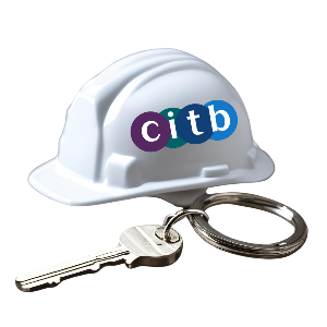 CITB Hard Hat Keyring